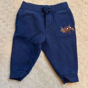 Ralph Lauren Navy Sweatpants - 9 months